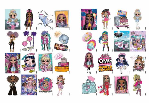 Розм зі стікерами LCB4 Travel City Babe Ідейка Ціна (цена) 51.70грн. | придбати  купити (купить) Розм зі стікерами LCB4 Travel City Babe Ідейка доставка по Украине, купить книгу, детские игрушки, компакт диски 1