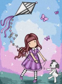 Розпис по номерах 30х40 КНО8585 Don’t Fly Away Santoro Gorjuss Collection "Ідейка"