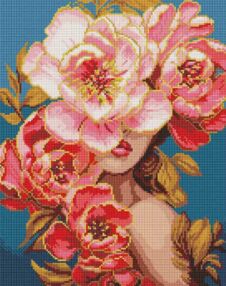 Алмазна мозаїка 40х50 АМО8004 Квітуча грація "Ідейка"