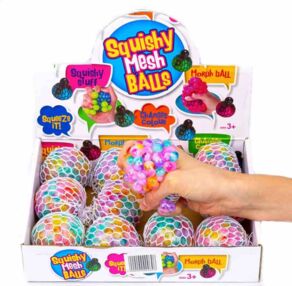 Антистрес Різноцвіт біла сітка KA-23-69