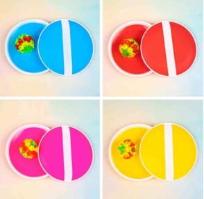 Гра Спіймай мяч на липучках 17 см KA-23-4572 Гра Спіймай мяч на липучках 17 см KA-23-4572