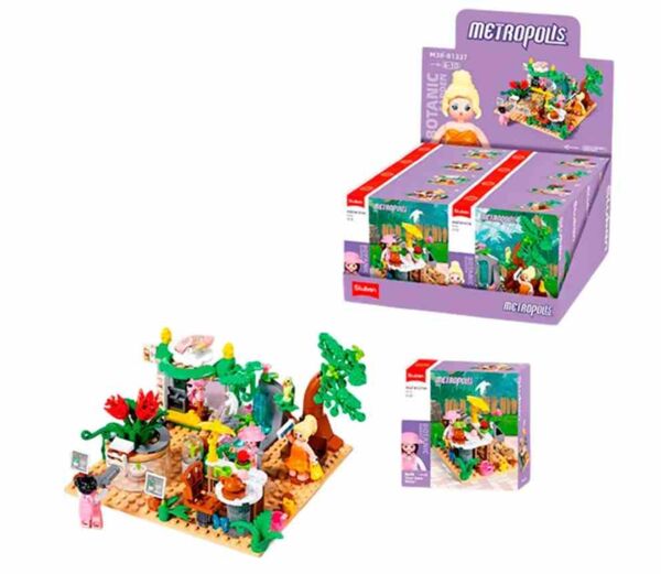 конструктор sluban рожева серія ботанічний сад від 71 деталі М38-В1373 Ціна (цена) 94.20грн. | придбати  купити (купить) конструктор sluban рожева серія ботанічний сад від 71 деталі М38-В1373 доставка по Украине, купить книгу, детские игрушки, компакт диски 1