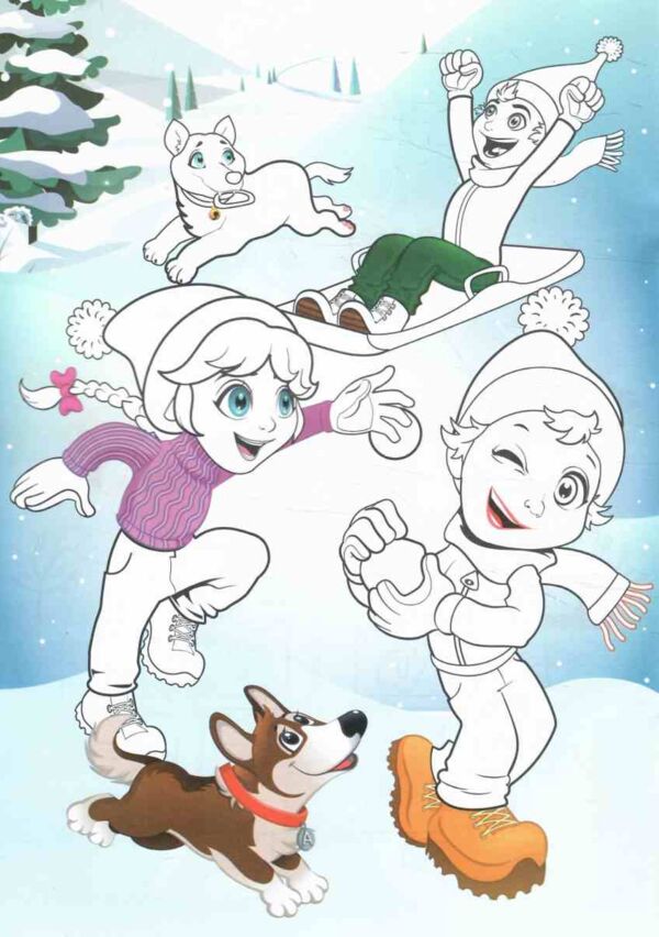 Набір для творчості Йде до діток Миколай з олівцями Ціна (цена) 60.00грн. | придбати  купити (купить) Набір для творчості Йде до діток Миколай з олівцями доставка по Украине, купить книгу, детские игрушки, компакт диски 1