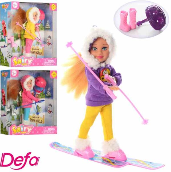 Лялька Defa лижі взуття шолом 3 кольори 8310 Ціна (цена) 184.40грн. | придбати  купити (купить) Лялька Defa лижі взуття шолом 3 кольори 8310 доставка по Украине, купить книгу, детские игрушки, компакт диски 0