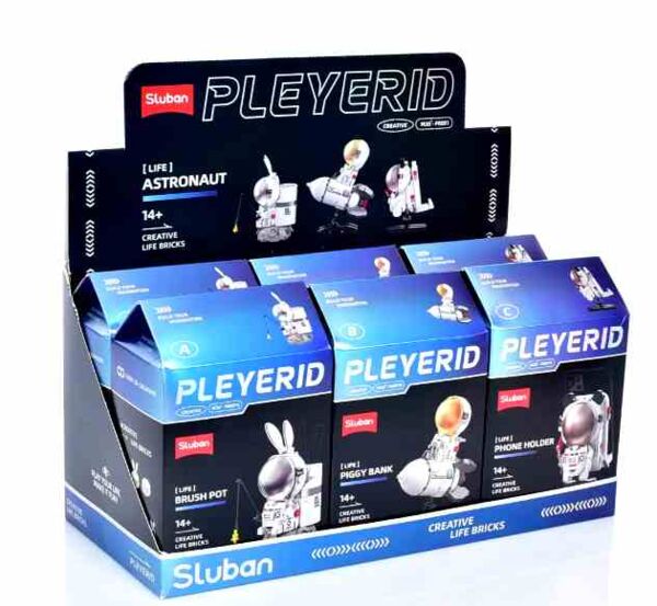 Конструктор Sluban Космонавт 3 види М38-P8001 Ціна (цена) 192.30грн. | придбати  купити (купить) Конструктор Sluban Космонавт 3 види М38-P8001 доставка по Украине, купить книгу, детские игрушки, компакт диски 0