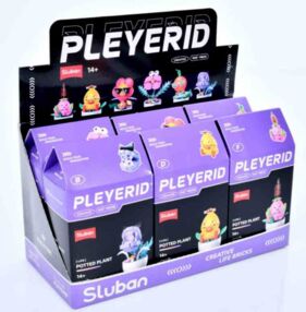 Конструктор Sluban фігурка квітка у горщику 6 видів М38-P8029