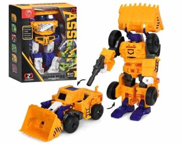 Трансформер робот + будтехніка зброя 2 види 908-1D-2D