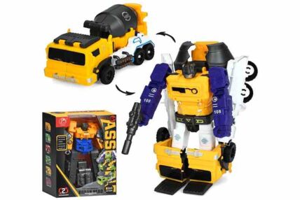 Трансформер робот + будтехніка зброя 2 види 908-3D-6D