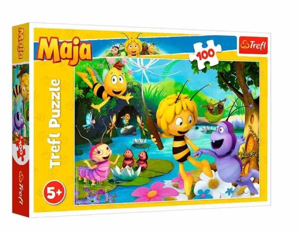 Пазли 100 елементів Бджілка Мая та друзі Trefl 16361 Ціна (цена) 159.60грн. | придбати  купити (купить) Пазли 100 елементів Бджілка Мая та друзі Trefl 16361 доставка по Украине, купить книгу, детские игрушки, компакт диски 0
