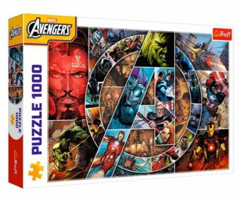 Пазли 1000 елементів Месники Герої Trefl 10934