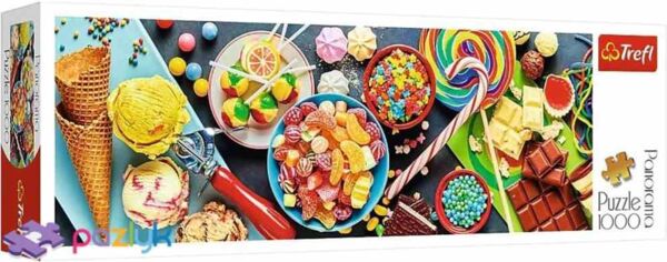 Пазли 1000 елементів Панорама Солодощі Trefl 29046 Ціна (цена) 254.90грн. | придбати  купити (купить) Пазли 1000 елементів Панорама Солодощі Trefl 29046 доставка по Украине, купить книгу, детские игрушки, компакт диски 0
