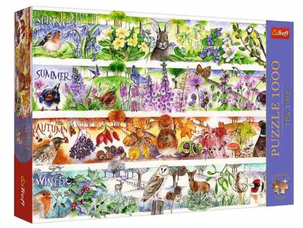 Пазли 1000 елементів Час чаювання Пори року Trefl 12078 Ціна (цена) 277.10грн. | придбати  купити (купить) Пазли 1000 елементів Час чаювання Пори року Trefl 12078 доставка по Украине, купить книгу, детские игрушки, компакт диски 0