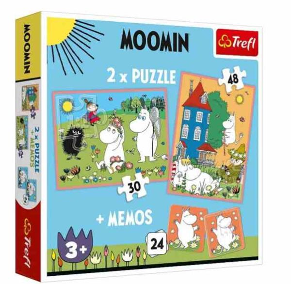 Пазли 2 в 1 + Мемо Муміни Trefl 93054 Ціна (цена) 227.20грн. | придбати  купити (купить) Пазли 2 в 1 + Мемо Муміни Trefl 93054 доставка по Украине, купить книгу, детские игрушки, компакт диски 0