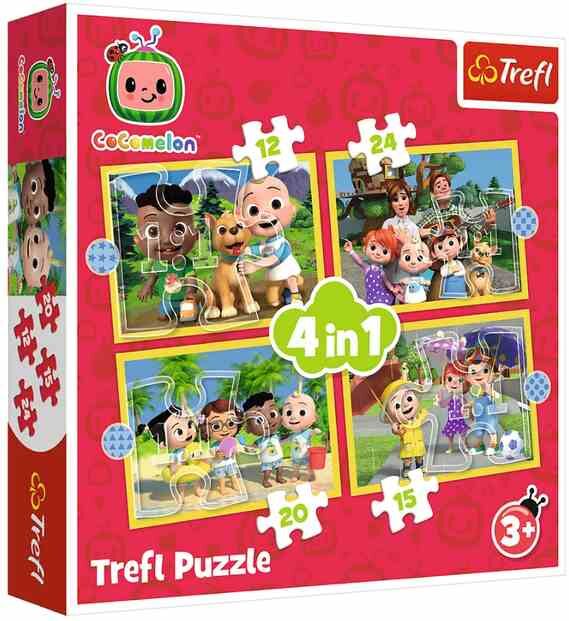 Пазли 4 в 1 Знайомство з героями Trefl 34647 Ціна (цена) 227.20грн. | придбати  купити (купить) Пазли 4 в 1 Знайомство з героями Trefl 34647 доставка по Украине, купить книгу, детские игрушки, компакт диски 0