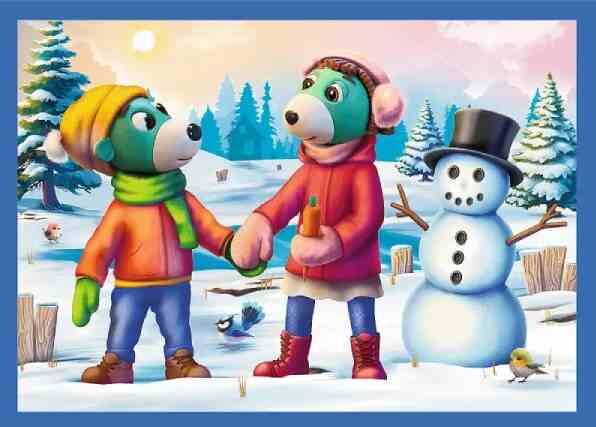 Пазли 4 в 1 У Трефликів йде сніг Сім'я Трефликів Trefl 34657 Ціна (цена) 227.20грн. | придбати  купити (купить) Пазли 4 в 1 У Трефликів йде сніг Сім'я Трефликів Trefl 34657 доставка по Украине, купить книгу, детские игрушки, компакт диски 1