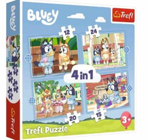 Пазли 4 в 1 Чудовий світ Trefl 34637