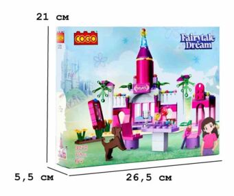 Конструктор 178 елементів Дівчатка Палац COGO 3272