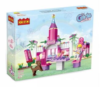 Конструктор 178 елементів Дівчатка Палац COGO 3272