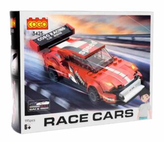 Конструктор 195 елементів Автомобілі Спрінт COGO 3425