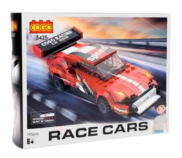 Конструктор 195 елементів Автомобілі Спрінт COGO 3425 Ціна (цена) 236.30грн. | придбати  купити (купить) Конструктор 195 елементів Автомобілі Спрінт COGO 3425 доставка по Украине, купить книгу, детские игрушки, компакт диски 0