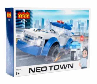 Конструктор 86 елементів Місто Поліцейський патруль COGO 4185
