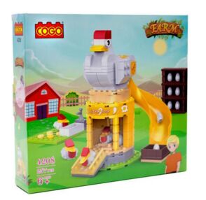 Конструктор 257 елементів Місто Курятник COGO 4208