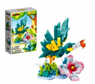 Конструктор Пташки 2 в 1 Пташка-рибалка Слон 282 елемента Banbao ET618