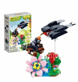 Конструктор Пташки 2 в 1 Чорний лебідь Ластівка 240 елементів Banbao ET610