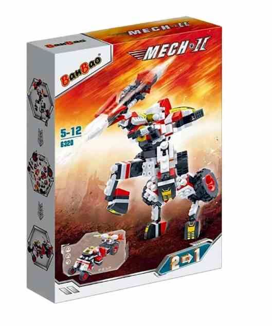 Конструктор трансформер Mech 2 Багряний лицар 272 елемента Banbao 6320 Ціна (цена) 355.40грн. | придбати  купити (купить) Конструктор трансформер Mech 2 Багряний лицар 272 елемента Banbao 6320 доставка по Украине, купить книгу, детские игрушки, компакт диски 0