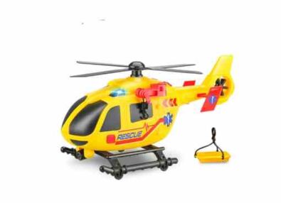 Рятувальний вертоліт зі світловими та звуковими ефектами 38,5 х 15 х 21,1 см Kool DHTS10357