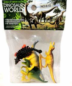 Динозаври 4 штуки 610