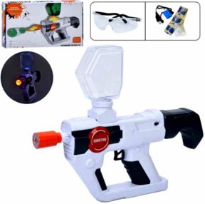 Автомат іграшковий акумулятор водяні кулі світло окуляри в коробці 36-21-6 см 1106