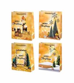 Пакет подарунковий паперовий M Christmas tree 26 х 32 х 10см R91066-M