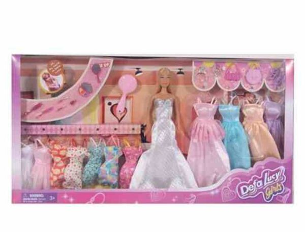 Лялька DEFA з вбранням з аксесуарами плаття в кор-ці 29см 61-32-5,5 см Ціна (цена) 651.80грн. | придбати  купити (купить) Лялька DEFA з вбранням з аксесуарами плаття в кор-ці 29см 61-32-5,5 см доставка по Украине, купить книгу, детские игрушки, компакт диски 0