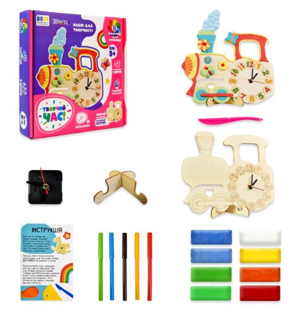 Набір для творчості Творчий час Паровозик Тутті  30648 Ціна (цена) 183.70грн. | придбати  купити (купить) Набір для творчості Творчий час Паровозик Тутті  30648 доставка по Украине, купить книгу, детские игрушки, компакт диски 1