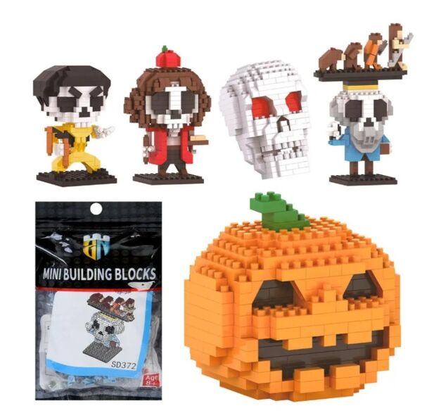 Конструктор Helloween фігурка монстр SD365-369-372-375-378 Ціна (цена) 48.60грн. | придбати  купити (купить) Конструктор Helloween фігурка монстр SD365-369-372-375-378 доставка по Украине, купить книгу, детские игрушки, компакт диски 0