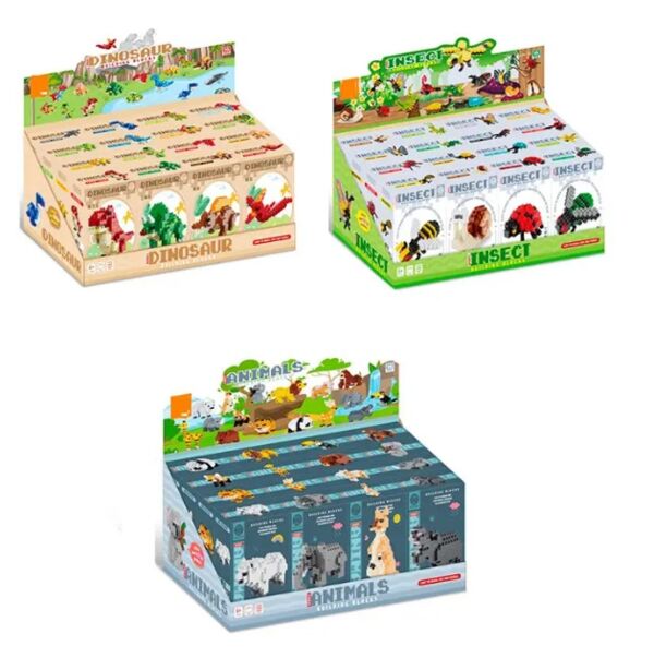 Конструктор динозаври комахи тварини від 90 деталей в асортименті Ціна (цена) 30.00грн. | придбати  купити (купить) Конструктор динозаври комахи тварини від 90 деталей в асортименті доставка по Украине, купить книгу, детские игрушки, компакт диски 1