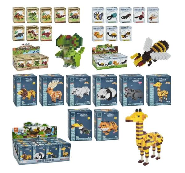 Конструктор динозаври комахи тварини від 90 деталей в асортименті Ціна (цена) 30.00грн. | придбати  купити (купить) Конструктор динозаври комахи тварини від 90 деталей в асортименті доставка по Украине, купить книгу, детские игрушки, компакт диски 0