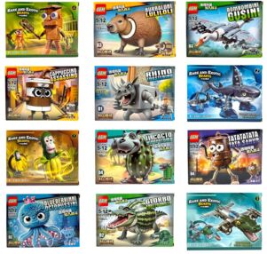 Конструктор італійські меми від 55 деталей 9114