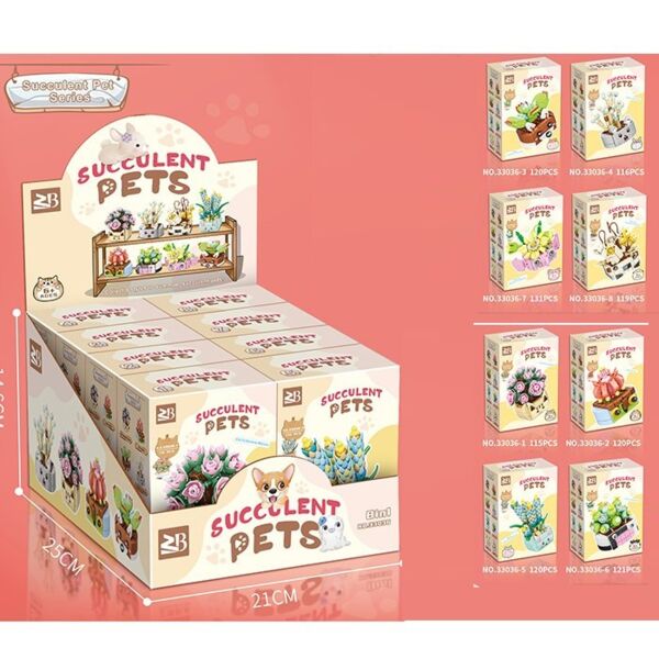 Конструктор Квіти в горщику від 115 деталей 33036 Ціна (цена) 88.70грн. | придбати  купити (купить) Конструктор Квіти в горщику від 115 деталей 33036 доставка по Украине, купить книгу, детские игрушки, компакт диски 1