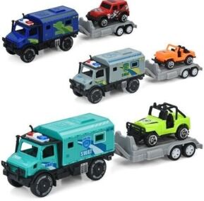 Трейлер інерційний з причепом джип 1897-31 96шт