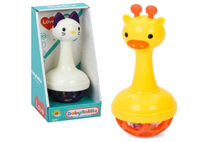 Брязкальце пташка прорізувач 6 видів 2 кольори 2862-2-4-5-6-7-8