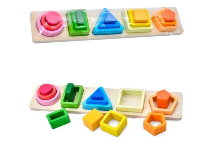 Деревяна іграшка геометрика MD 0878