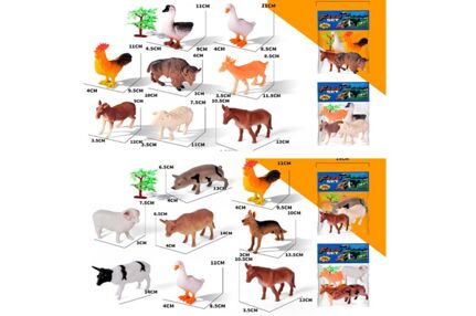 Тварини домашні 144шт мікс МС714-11-13