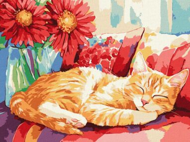 Розпис по номерах 30х40 КНО6709 Денний сон "Ідейка"