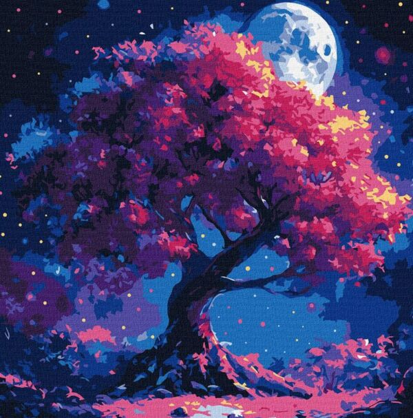 Розпис по номерах 40х40 КНО6384 Силует дерева Ідейка Ціна (цена) 189.70грн. | придбати  купити (купить) Розпис по номерах 40х40 КНО6384 Силует дерева Ідейка доставка по Украине, купить книгу, детские игрушки, компакт диски 0