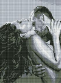 Алмазна мозаїка 30х40 АМО7929 Розпал пристрасті "Ідейка"