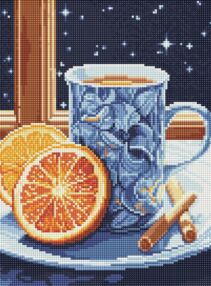 Алмазна мозаїка 30х40 АМО8131 Ароматне поєднання "Ідейка"