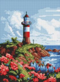 Алмазна мозаїка 30х40 АМО8144 Мальовничий край "Ідейка"