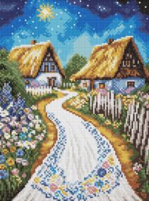 Алмазна мозаїка 30х40 АМО8219 Хатина "Ідейка"